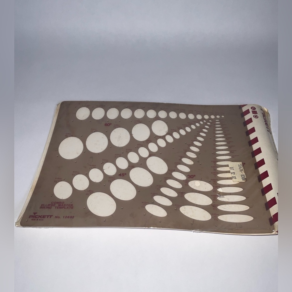 Pickett Combination Ellipse Master Template (1269i)
